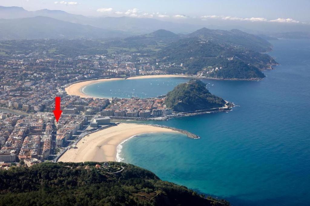 Casa Playa Zurriola-Aviso-Obras En La Fachada Del Patio Hasta Mayo O Junio-No Ha Habido Quejas Por El Ruido-Precio Bajo- House Playa Zurriola-Warning-Works On The Facade Of The Patio Until May Or June-There Have Been No Noise Complaints- Low Price San Sebastián Exterior photo